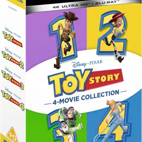 Toy Story 4-Movie Collection (4K Ultra HD + Blu-Ray)