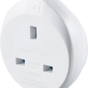 Go Travel UK to USA Travel Adapter 2.4A