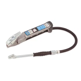 PCL AFG4H03 Tyre Inflator with Twin Hold Connection Grey