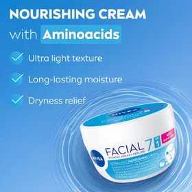 Nivea Facial Nourishing Let Creme Nærende Hydrering 100ml