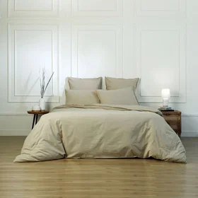 Febronie Washed Cotton Bed Sheet Set 260x240cm