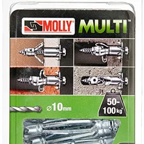 molly Multi Metal Fixing 10X60Mm 10-pack