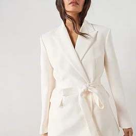 Mango Straight-Fit Lyocell Suit Jacket (Women's)