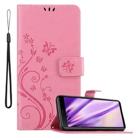 Cadorabo Floral Wallet Case with Magnetic Closure Kickstand and Card Slots for Sony Xperia 8