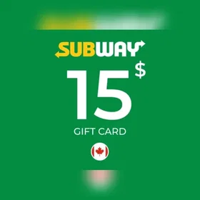 Subway Gavekort 40 CAD