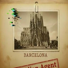 Confidential Records Barcelona En Utforskande Reseaktivitetsbok För Barn