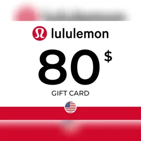Lululemon Gavekort 80 USD