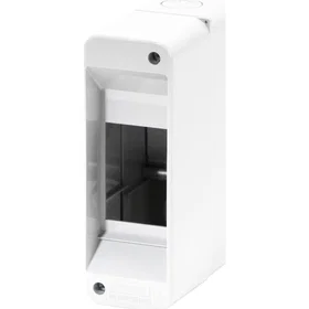 Gewiss kapsling 2-moduler IP40 U/J-N-Skinne 130x45x85 GW40022