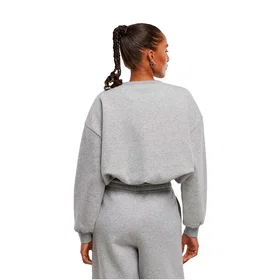 Urban Classics Gathered Cropped Sweatshirt (Dam)