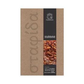Geobres Orgaaniset Currants Sultanas Paperipussi 200g