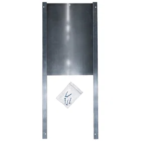 Ryom Fjerkræhusdør Aluminium 32x20cm 181196