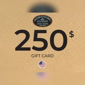 Puckett's Gavekort 250 USD