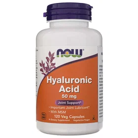 Now Foods Hyaluronic Acid 50mg 120 Kapslar