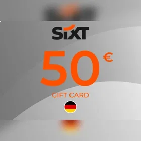 3SIXT Gift Card 50 EUR