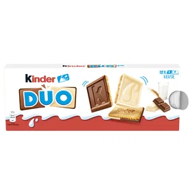 Kinder Duo Chocolat au lait, Chocolat blanc 150 g