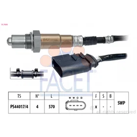 Facets Lambda sensor 10.7600