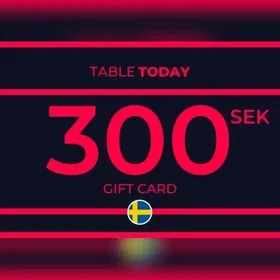 TableToday Gavekort 300 SEK