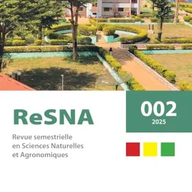 L'Harmattan Revue Semestrielle i Naturvetenskap och Agronomi