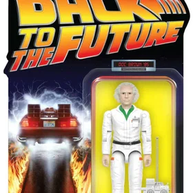 Super7 Back To The Future ReAction+ Doc Brown Figur 0840418807668