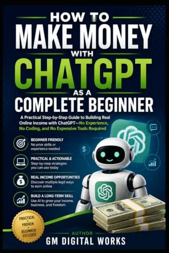 How to Make Money with ChatGPT as a Complete Beginner: A Practical Step-by-Step Guide to Building Real Online Income with ChatGPT