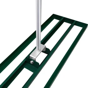T-Mech Aluminium Gräsmattplanerare 100 cm Grön