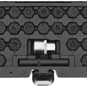 Yato YT-060304 Nøkkelsett 1/2" 22pcs