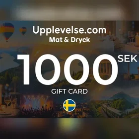 Mat & Dryck – Upplevelse.com Gavekort 1000 SEK