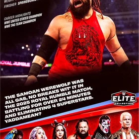 Mattel WWE Elite Collection Jacob Fatu