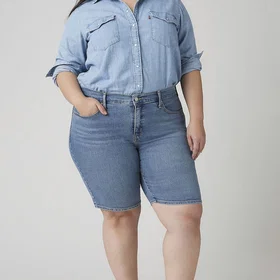 Levi's Plus PL Shaping Bermuda Jeansshorts (Women's)