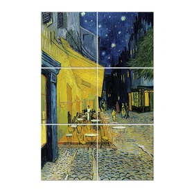 Legendarte Tableau Terrasse Du Café Le Soir Vincent Van Gogh 100x150cm