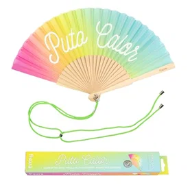 Fisura Gold Wood Fan