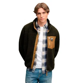 Superdry Mountain Fleece Full Zip Sweatshirt (Herr)