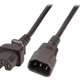 EFB-Elektronik EK585.2V2 Lisäkaapeli 2 m IEC C14 - IEC C15