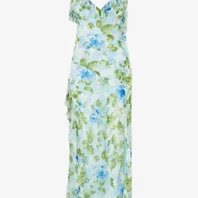 Mango Maxi Floral Print Dress
