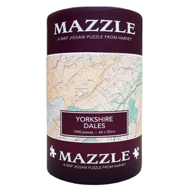 Harvey Prince Yorkshire Dales Map 1000 Pieces