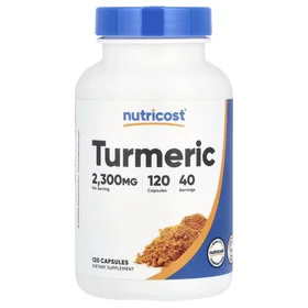 Nutricost Turmeric 2300mg 120 Capsules