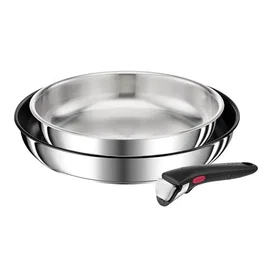 Tefal Ingenio Preference Stainless Steel Frying pan set Ø24/28cm