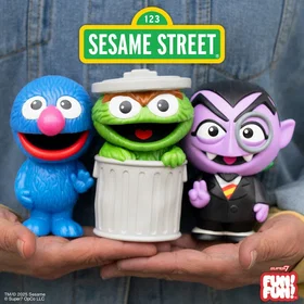 Super7 Sesame Street Fun! Fun! Count Von Count Figur #0840418808184