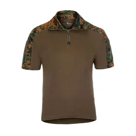 Invadergear Combat Quarter Zip T-shirt (Unisex)