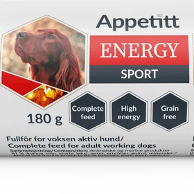 Appetitt Energy Sport Adult High Energy 0,18kg