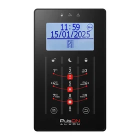 BCS PULSON LCD/S BL LCD/S tastatur med berøringsfunktion