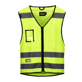 Snickers Workwear 9153 Høy-synlighetsvest Hi-Vis Gul
