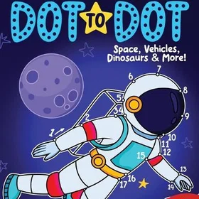 Fairywren Publishing Big Book Of Dot To Dot: Space, Vehicles, Dinosaurs & More C