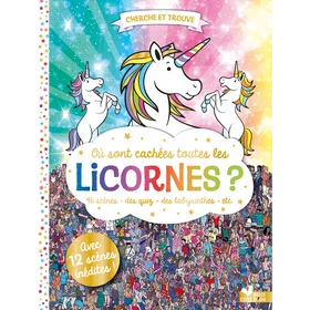 Où Sont Cachées Toutes Les Licornes ? 46 Scènes Quiz Labyrinthes