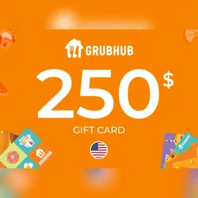 Grubhub Gavekort 250 USD