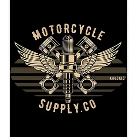 Kruskis Motorcycle Supply Kortärmad T-shirt (Dam)