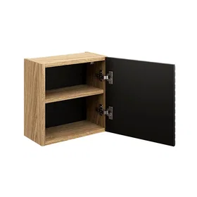 Petits Väggskåp 1 Dörr 35x35cm MDF Svart