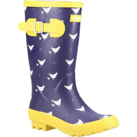 Cotswold Farmyard Chicken Wellington Boots (Unisex)