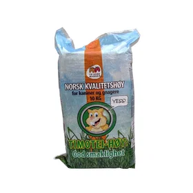 TO Gode Naboer Timotei Høy Kanin Voksen (10 kg)