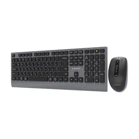 Gembird keyboard and mouse set dual-mode slank full størrelse (Kyrillisk)